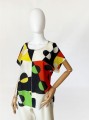 Marella bluzka vintage w geometryczne wzory