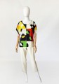 Marella bluzka vintage w geometryczne wzory