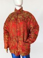 Jedwabna żakardowa kurtka vintage orient  (6).jpg
