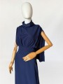 Semicouture koktajlowa maxi sukienka