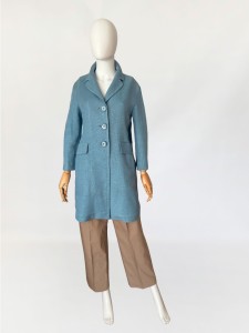 Max Mara lekki lniany płaszcz 