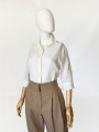 Max Mara lniana klasyczna koszula