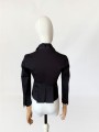 Dsquared2 krótka czarna marynarka