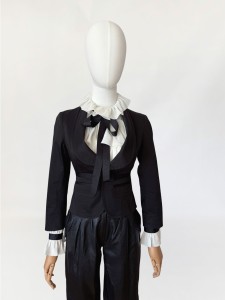 Dsquared2 krótka czarna marynarka 