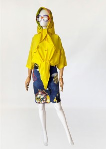 Versace jedwabna koszula vintage 1990s