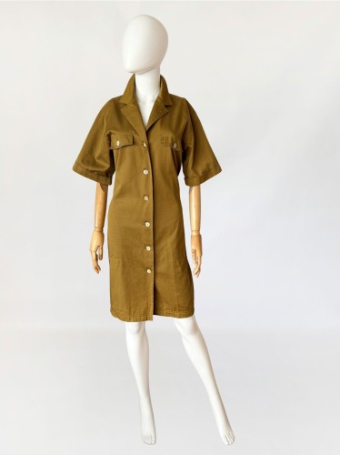Włoska sukienka vintage safari (2).jpg