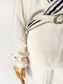 Gianni Versace jedwabna bluzka vintage 1980s