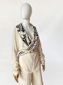 Gianni Versace jedwabna bluzka vintage 1980s
