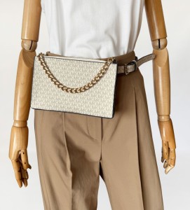 Michael Kors saszetka canvas 