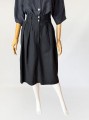 Giorgio Armani lniana czarna spódnica vintage (4).jpg
