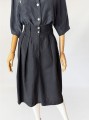 Giorgio Armani lniana czarna spódnica vintage.jpg