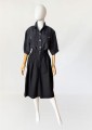Giorgio Armani lniana czarna spódnica vintage (6).jpg