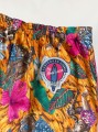 Spodnie vintage w hawajskie wzory 90's