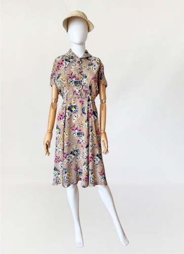 Jedwabna sukienka vintage 1940s (8).jpg
