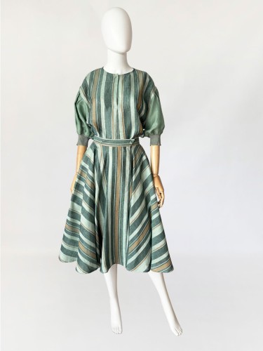Annalisa Ferro lniany włoski set vintage 1990s (10).jpg