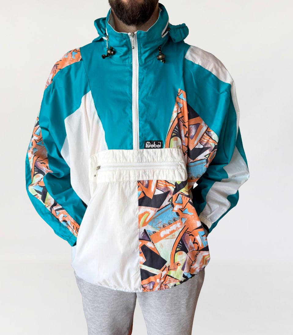 Wiatrówka anorak vintage 1990s