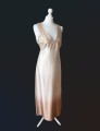 Jedwabna slip dress vintage ombre