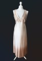 Jedwabna slip dress vintage ombre