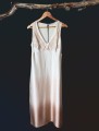 Jedwabna slip dress vintage ombre