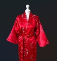 Jedwabne kimono żakardowe wzory
