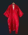Jedwabne kimono żakardowe wzory