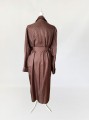 Długi jedwabny szlafrok vintage unisex