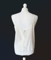 Haftowany jedwabny top vintage