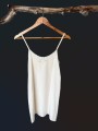Haftowany jedwabny top vintage