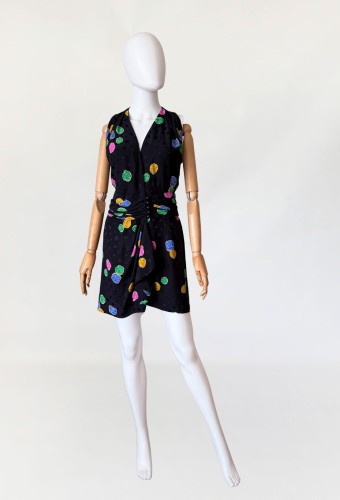 2Nina Ricci jedwabna sukienka we wzory vintage 1980s (11).jpg