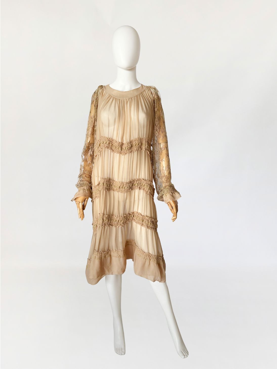 La Perla jedwabna sukienka vintage