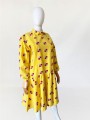 Fiorucci sukienka we wzory vintage 1980s S