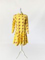 Fiorucci sukienka we wzory vintage 1980s M