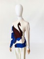 Tory Burch bluzka Art Nouveau Swans Resort 2022