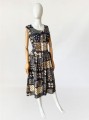 Długa bawełniana sukienka boho vintage