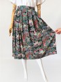 Spódnica vintage we wzór novelty