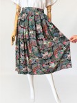 Spódnica vintage we wzór novelty