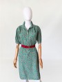Diana Bentalls jedwabna sukienka vintage floral