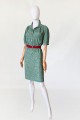 Diana Bentalls jedwabna sukienka vintage floral