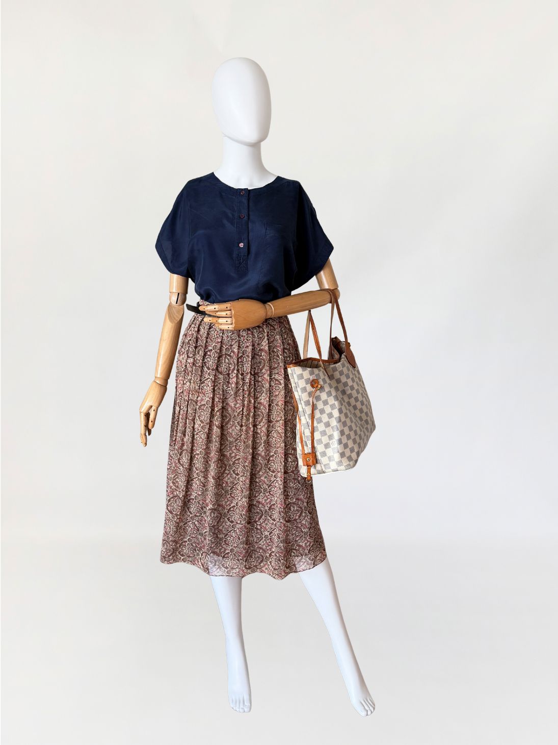 Valentino Oliver spódnica 1980s vintagee