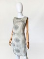 Hugo Boss lniana cieniowana sukienka