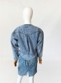Jeansowa kurtka vintage 1980s