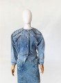 Jeansowa kurtka vintage 1980s