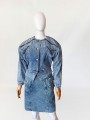 Jeansowa kurtka vintage 1980s