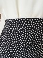 Maxi spódnica vintage w drobne kwiaty