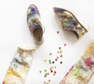 Street Shoes kolorowe jazzówki 40