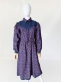 Bawełniana sukienka vintage praire w kwiatowy wzór
