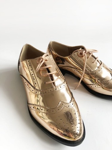 Asos metaliczne jazzówki 41