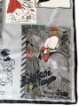 Jedwabna apaszka vintage Toulouse-Lautrec Belle Époque