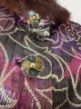 Wieczorowa marynarka brocade vintage 1960s