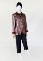 Wieczorowa marynarka brocade vintage 1960s